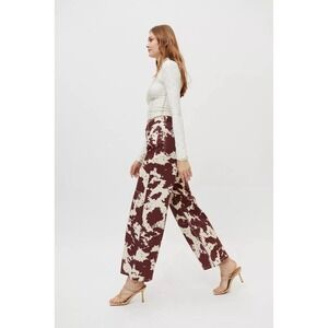 BDG High Wide Jeans Cow Print Brown Cream 100% Cotton Sz 24 Trendy western boho